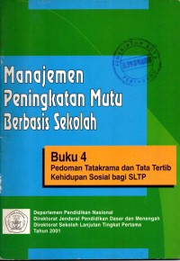Image of Manajemen Peningkatan Mutu Sekolah