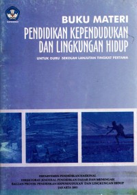Image of Buku Materi Pendidikan Kependudukan dan Lingkungan Hidup