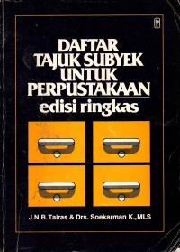 Image of Daftar Tajuk Subjek untuk Perpustakaan edisi Ringkas