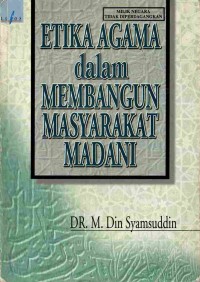 Image of Etika Agama dalam Membangun Masyarakat Madani