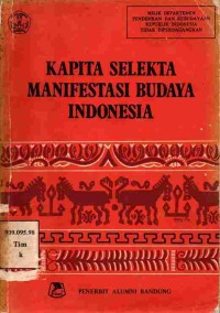 Image of Kapita Selekta Manifestasi Budaya Indonesia
