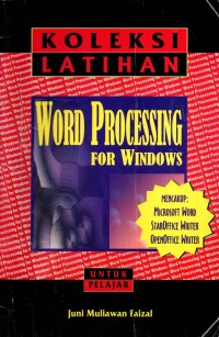 Image of Koleksi Latihan Word Processing For Windows
