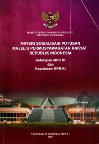 Image of Materi Sosialisasi Putusan MPR RI