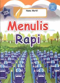 Image of Menulis Rapi