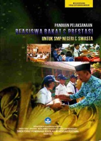 Image of Panduan Pelaksanaan Beasiswa Bakat & Prestasi untuk SMP Negeri & Swasta