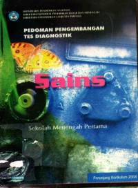 Image of Pedoman Pengembangan Tes Diagnostik : Sains
