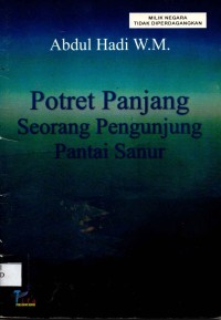 Image of Potret Panjang Seorang Pengunjung Pantai Sanur